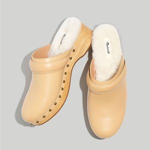 🆕 Madewell Cecily Clog in Shearling - Size 7 - new without box